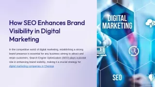 How SEO Enhances Brand Visibility in Digital Marketing