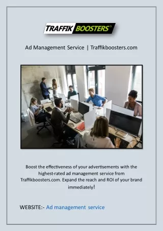 Marketing Agency | Traffikboosters.com