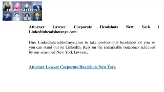 Attorney Lawyer Corporate Headshots New York  Linkedinheadshotsnyc.com