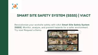 Smart Site Safety System (SSSS)  viAct