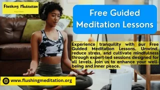 Free Guided Meditation Lessons