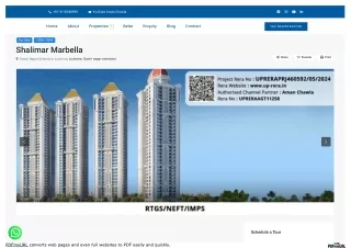 Shalimar Marbella Lucknow - Luxury Living Project