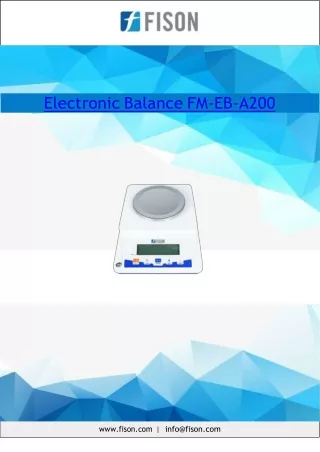 Electronic Balance 1100 g