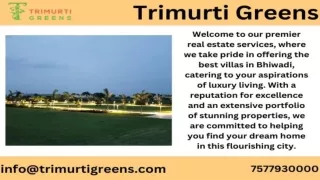 Luxury Villas On Sale In Bhiwadi