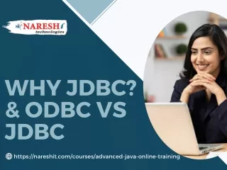 Why JDBC & ODBC vs JDBC