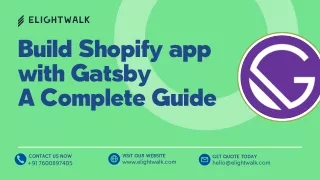 Build Shopify app with Gatsby A Complete Guide