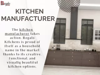 Kitchen Manufacturer