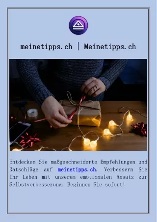 meinetipps.ch  Meinetipps.ch