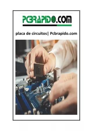 placa de circuitos Pcbrapido.com