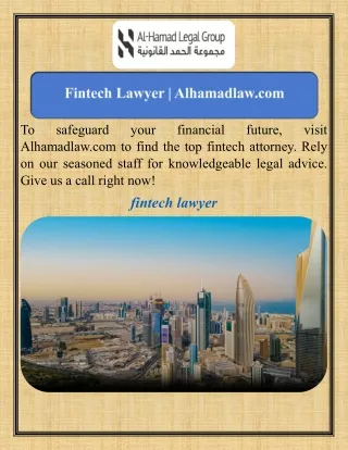 Fintech Lawyer   Alhamadlaw.com