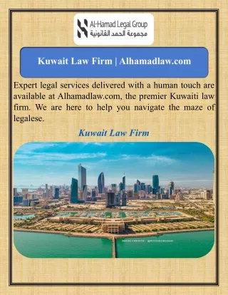 Kuwait Law Firm   Alhamadlaw.com