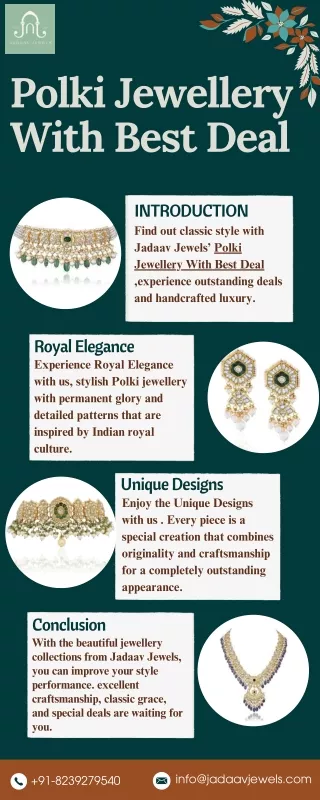 Polki Jewellery With Best Deal