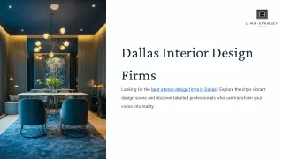 Interior Design Firms in Texas