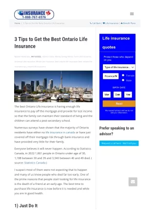 Act Now: The First Step to Optimal Life Insurance
