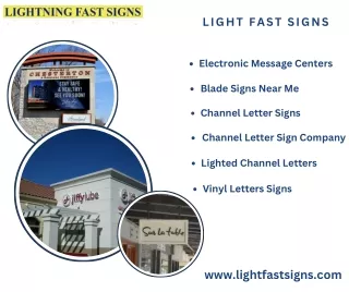 Leading Channel Letter Sign Company – Your Go-To for Custom Signage