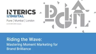 Riding the Wave: Mastering Moment Marketing for Brand Brilliance