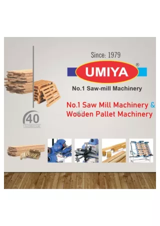 Pallet Machinery Products Manufacturing in Ahmedabad, India