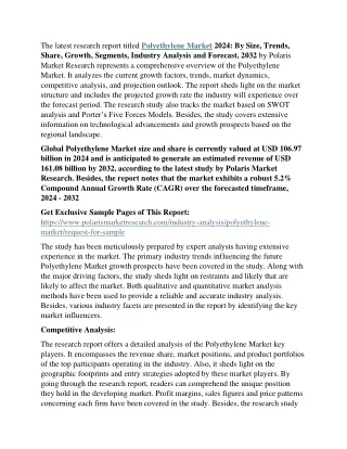 Polyethylene Market