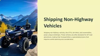 Shipping Cars