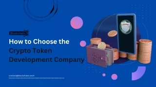 How to Choose the Crypto Token Development Company