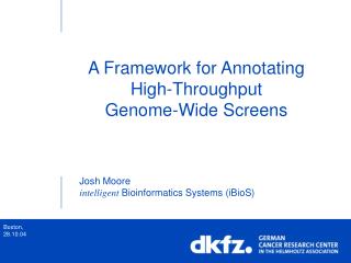 A Framework for Annotating High-Throughput Genome-Wide Screens
