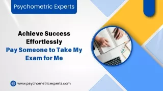 Achieve Success Effortlessly Pay Someone to Take My Exam for Me