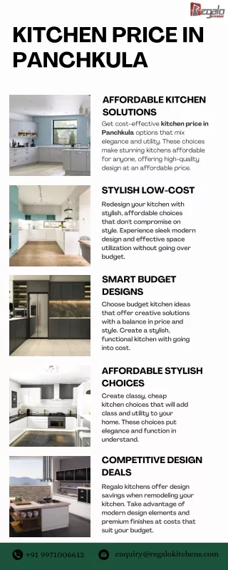 KITCHEN PRICE IN PANCHKULA