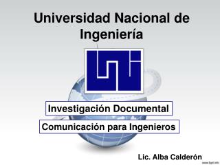 Universidad Nacional de Ingeniería