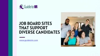 Job Board Sites That Support Diverse Candidates