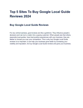 Buy Google Local Guide Reviews - Copy