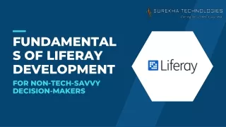 Fundamentals of Liferay Development for Non-Tech-Savvy Decision-Makers