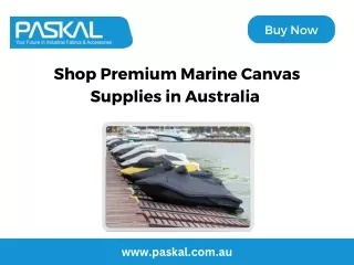 Shop Premium Marine Canvas Supplies in Australia