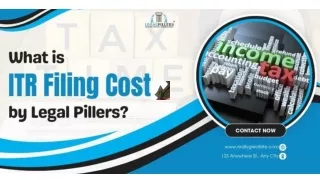 What is ITR Filing Cost by Legal Pillers?