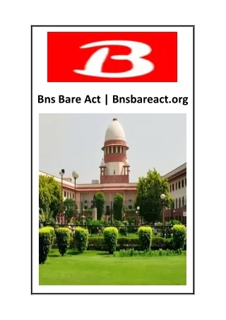 Bns Bare Act  Bnsbareact.org