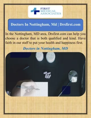 Doctors In Nottingham, Md   Drsfirst.com