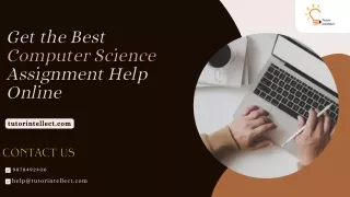 Get the Best Computer Science Assignment Help Online