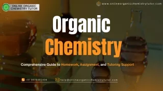 Why Choose Us for Your Organic Chemistry Problems?