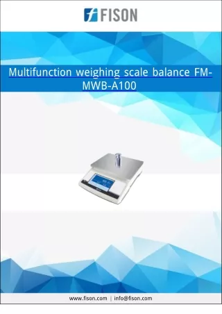 Multifunction-weighing-scale-balance