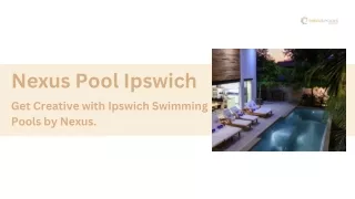 Nexus Pool Ipswich - Inground Swimming Pools In Australia