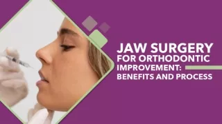 Surgical Methods to Correct Jaw Discrepancy