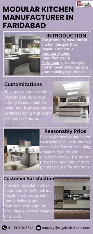 Modular Kitchen Manufacturer In Faridabad
