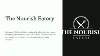 The Nourish Eatery: Fresh, Wholesome Dining in Sunbury