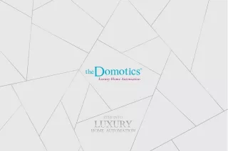 Simplify Life with Domotics’ Innovative Smart Home Automation Solutions