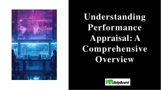 What is Performance Appraisal