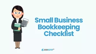 Small business bookkeeping checklist - BookkeeperLive