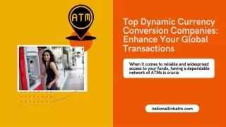 Top Dynamic Currency Conversion Companies Enhance Your Global Transactions