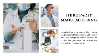 Third Party Manufacturing Services All Over India | Call  91-172-2244500
