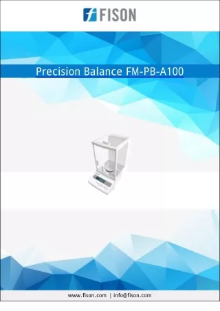 Precision Balance