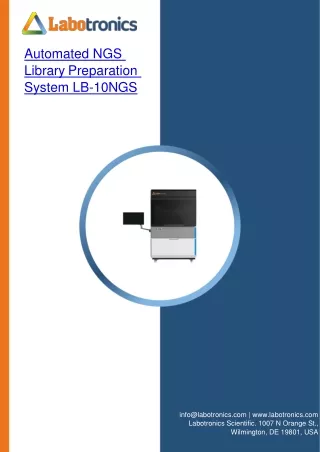 Automated NGS Library Preparation System