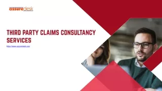 Expert Third-Party Claims Consultancy Services for Efficient Claims Management